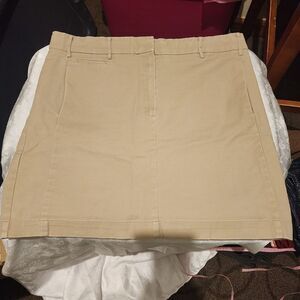 MNG Khaki Brown Skirt Size EUR 42